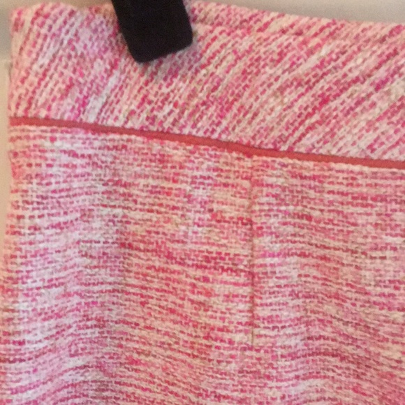 Ann Taylor Silk Pink Tweed Skirt - Picture 5 of 5
